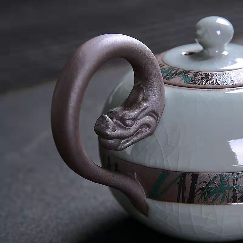Jade Dragon Tea Set