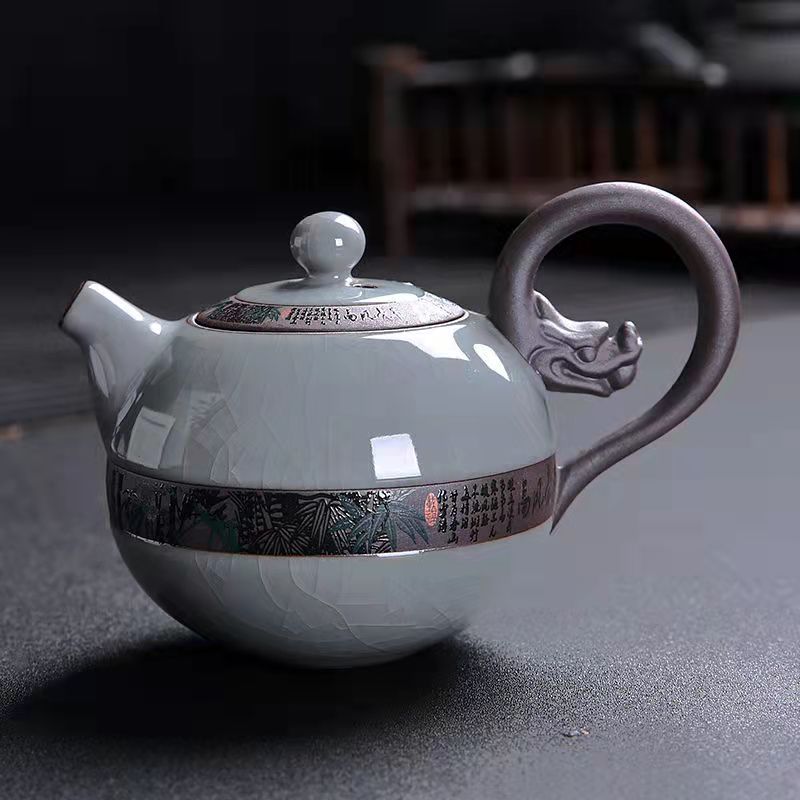 Jade Dragon Tea Set