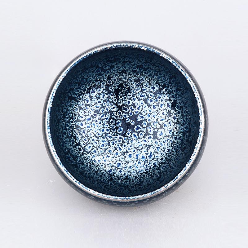 Celestial Cells Oil Spotting Tenmoku Tea Cups