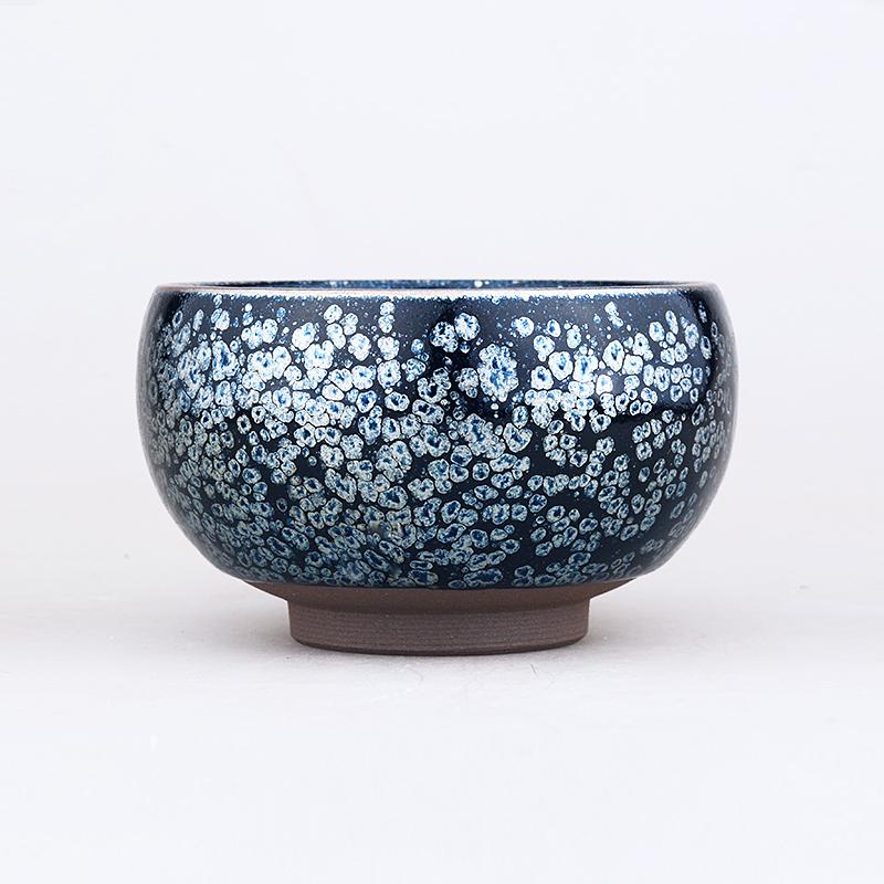 Celestial Cells Oil Spotting Tenmoku Tea Cups