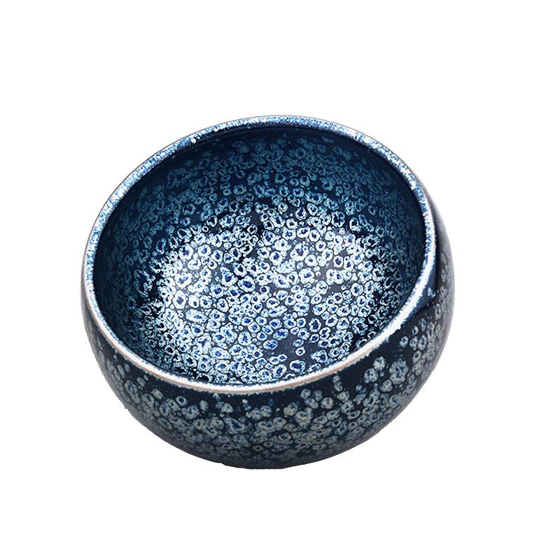 Celestial Cells Oil Spotting Tenmoku Tea Cups